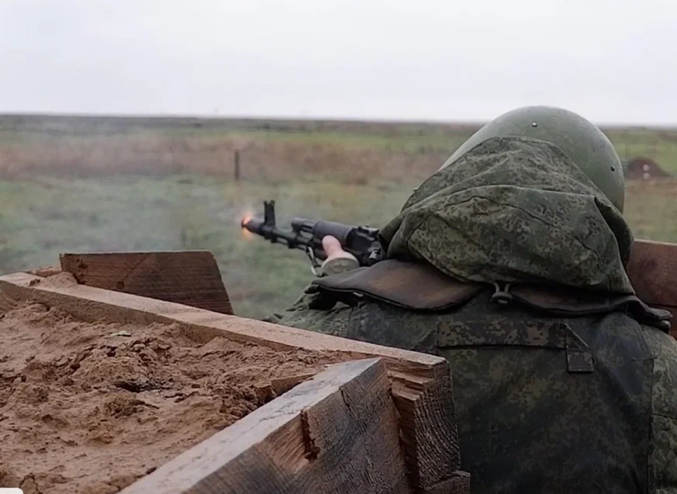 На полигоне под Волгоградом учебные стрельбы прошли  мобилизованные ЮВО