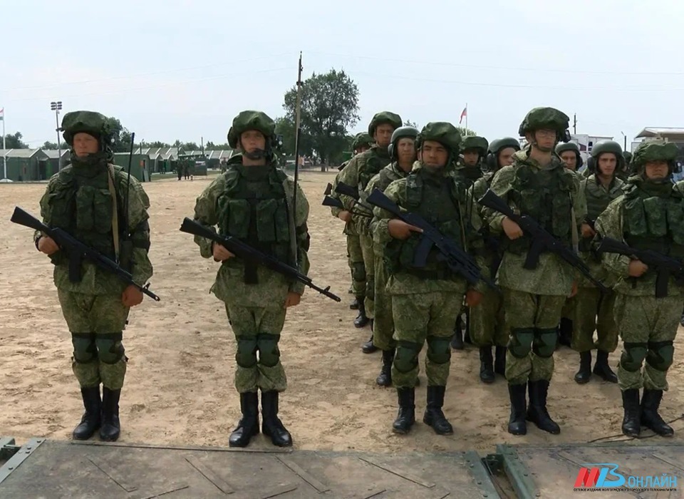 В Волгоградской области продолжается подготовка мобилизованных военнослужащих