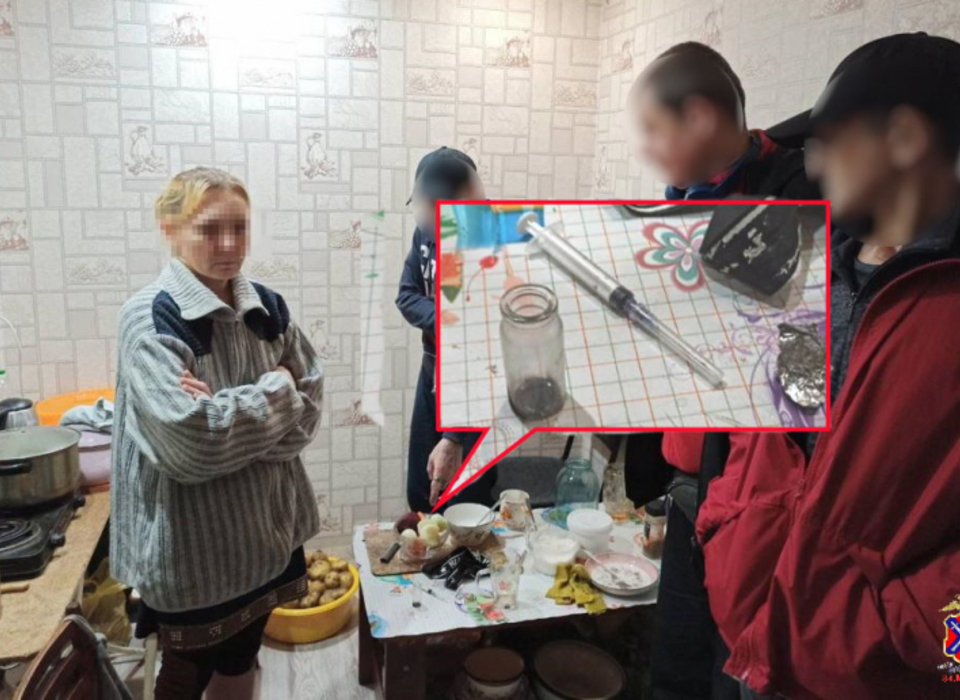 Полицейские прикрыли наркопритон в одной из квартир под Волгоградом