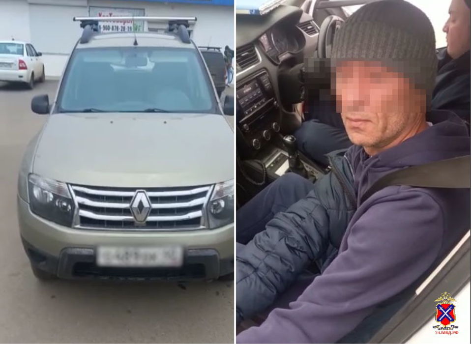 Под Волгоградом полицейские обнаружили угнанный в столице автомобиль