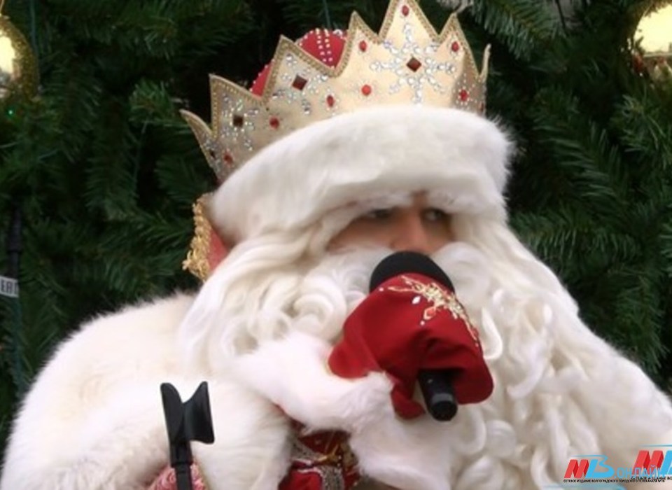 В Волгограде появится 4-метровый домик Деда Мороза