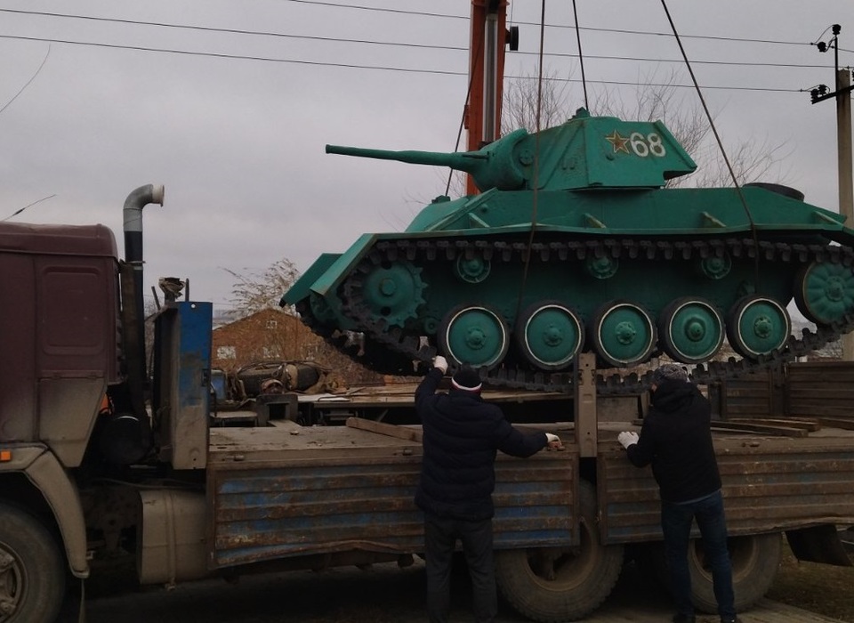 В Волгограде восстановят танк-разведчик