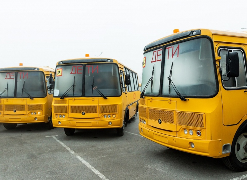 Волгоградская область получила 55 школьных автобусов