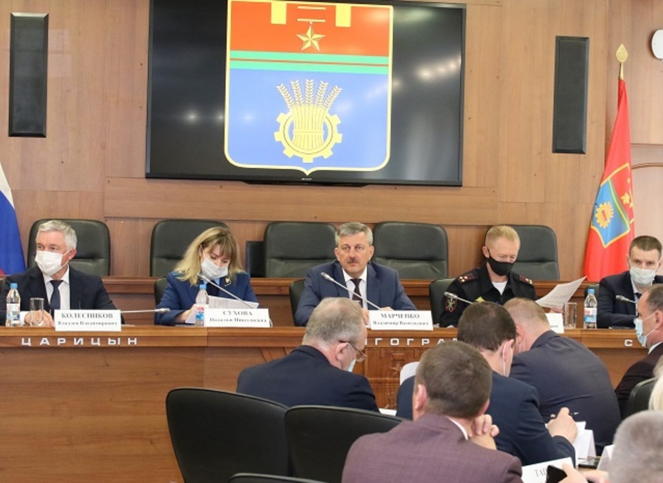 Владимир Марченко провел заседание городского оперативного штаба