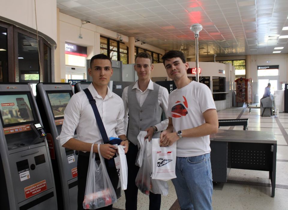 Акция «Экспресс знаний» состоялась на пригородном вокзале станции Волгоград-1