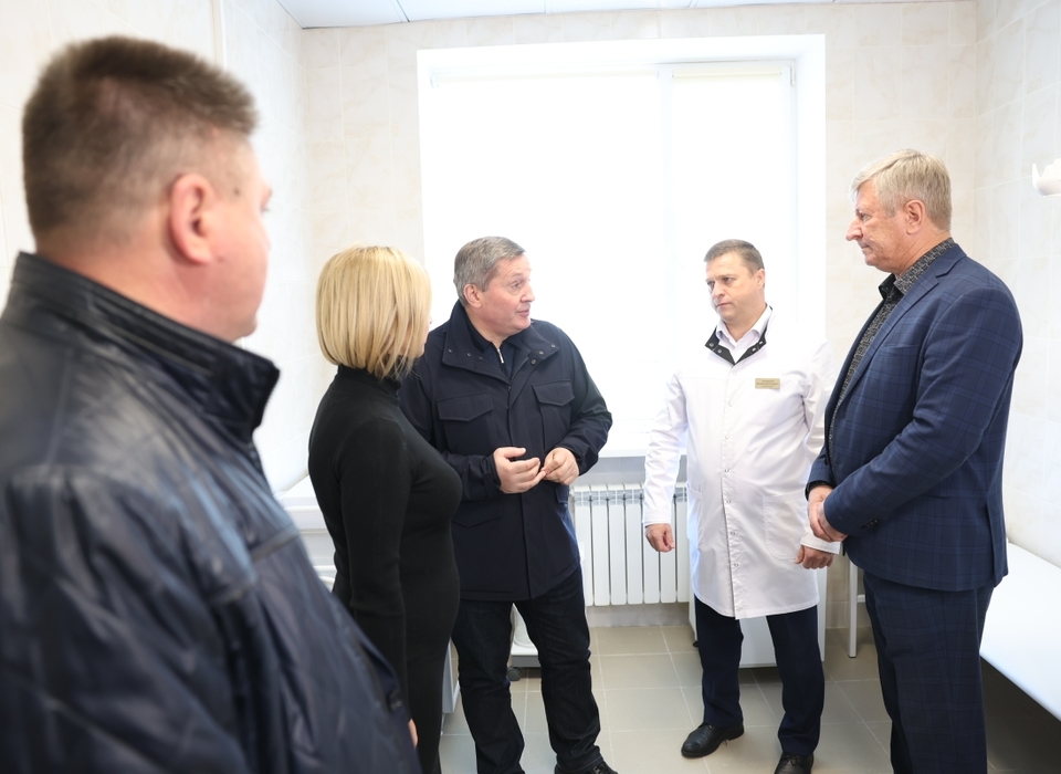 Волгоградский губернатор с рабочим визитом посещает подшефный район ЛНР