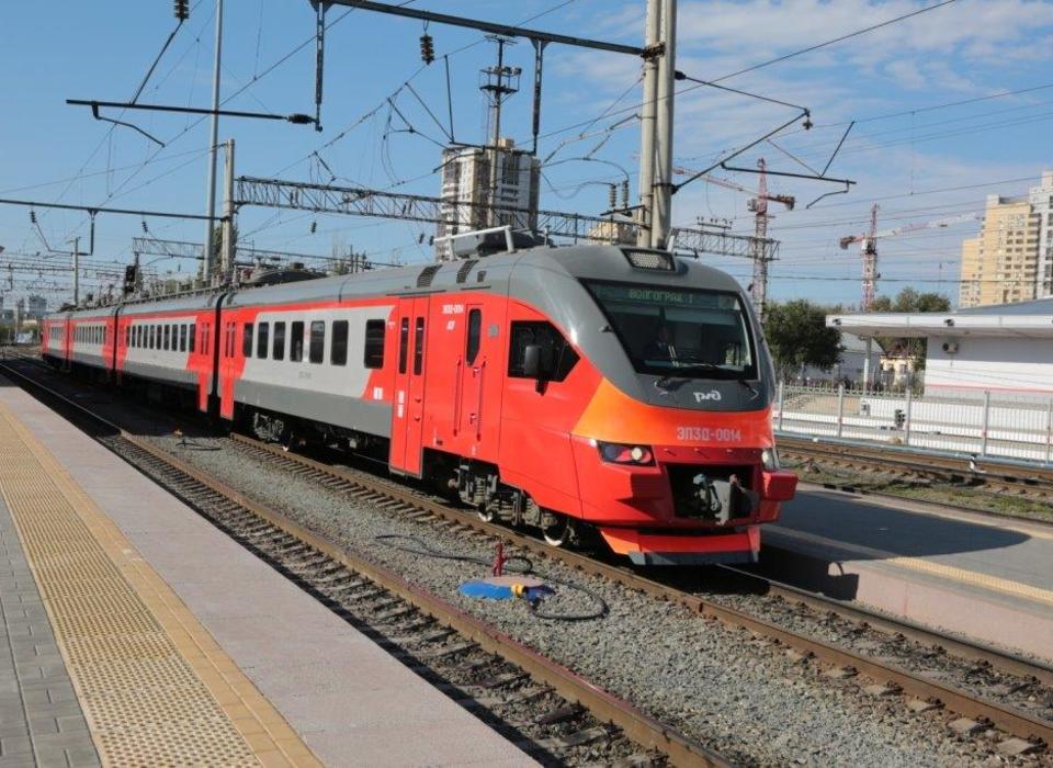 Пригородные поезда в Волгоградской области будут курсировать по расписанию выходного дня 6 ноября