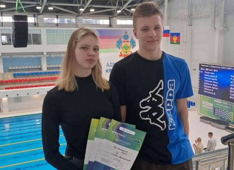 Дарья Щепоткина из Камышина победила на первенстве ЮВО по плаванию