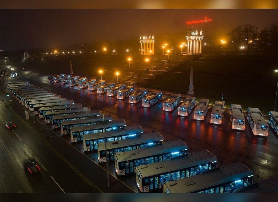 В Волгоград 20 ноября поступили 50 новых автобусов