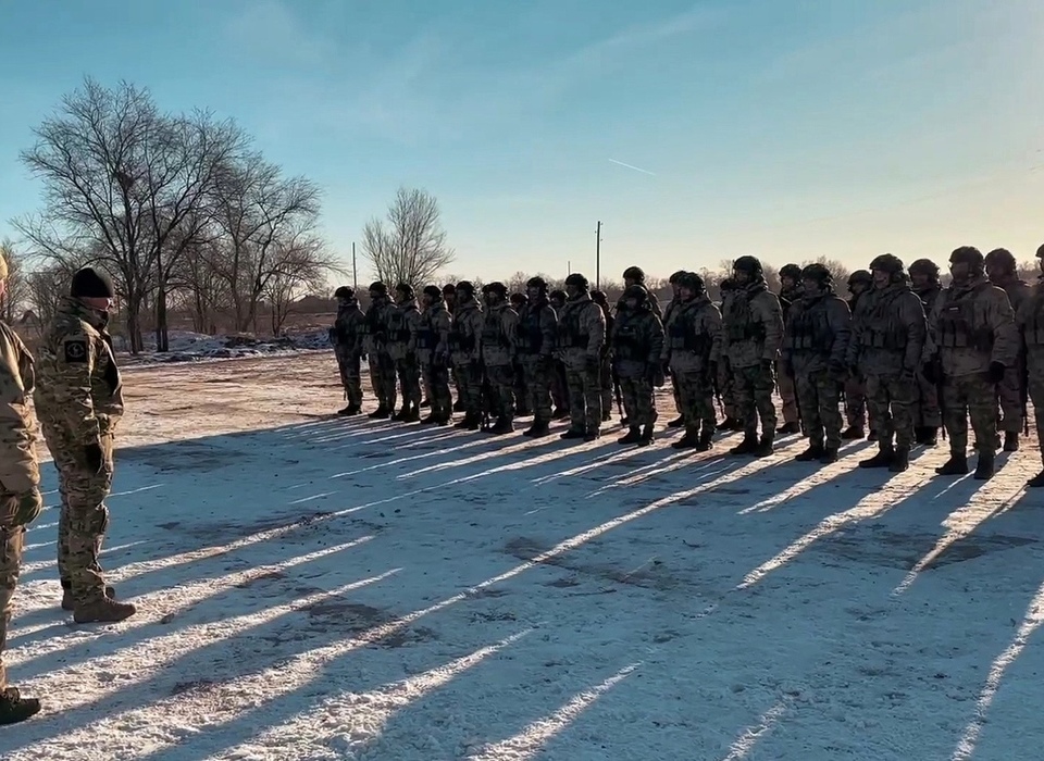 Второй штурмовой отряд отправился в зону СВО из Волгоградской области