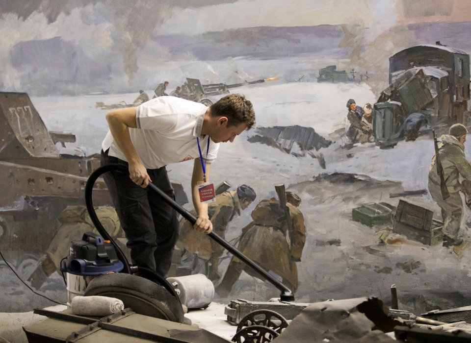 В волгоградском музее «Сталинградская битва» отреставрируют панорамы и диорамы