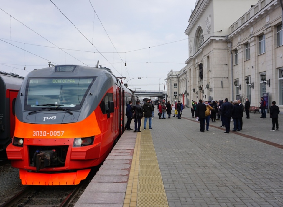 Дополнительные рейсы городских электричек в Волгограде назначены с 27 февраля