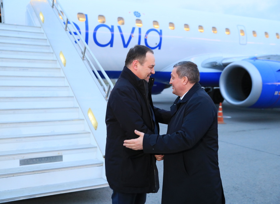 Премьер-министр Республики Беларусь прилетел в Волгоград с рабочим визитом