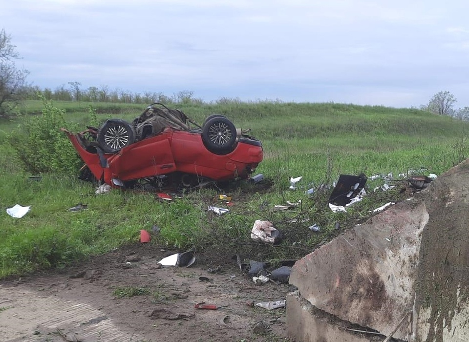 В Волгоградской области «Лада» опрокинулась в кювет: водитель погиб