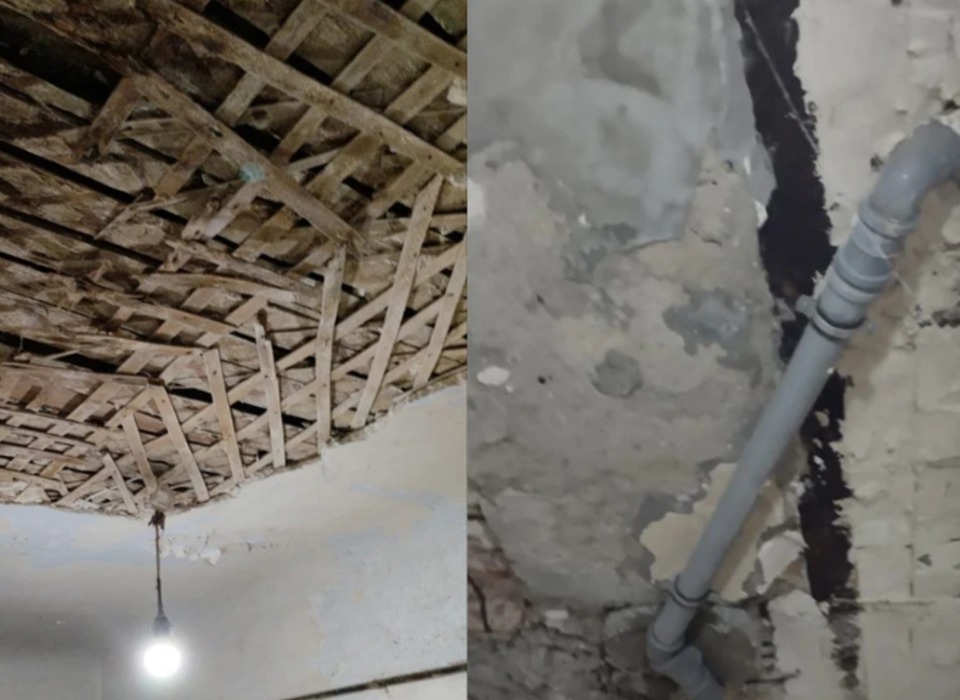 В Волгограде из-за обрушения потолка в квартире директору УК грозит два года тюрьмы