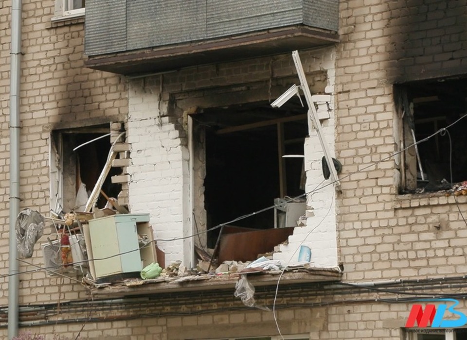Дом после взрыва восстановят в Краснооктябрьском районе Волгограда