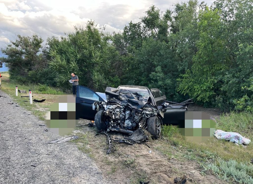 Отец с сыном погибли в столкновении Scania и Mercedes-Benz под Волгоградом