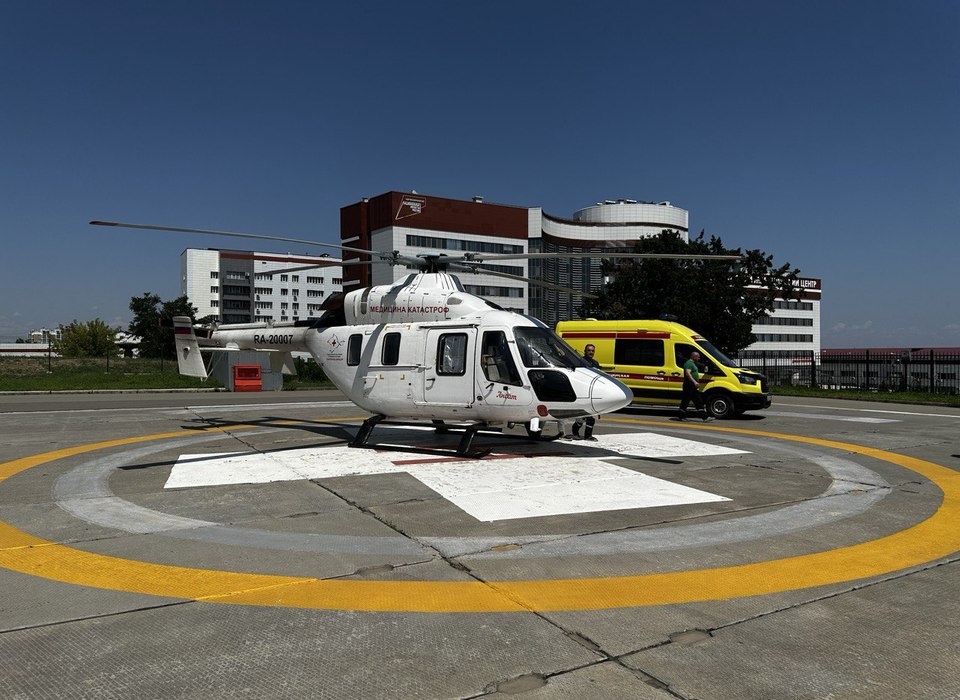 В Волгоградской области вертолёт санавиации эвакуировал 195 пациентов