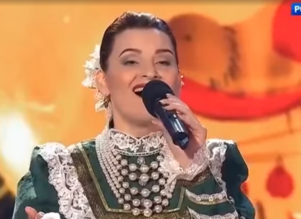 Певица из Волгограда поздравила земляков с Новым годом на федеральном канале