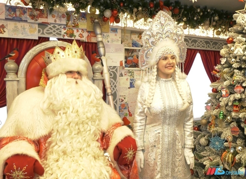 Дед Мороз покинет Волгоград уже 14 января