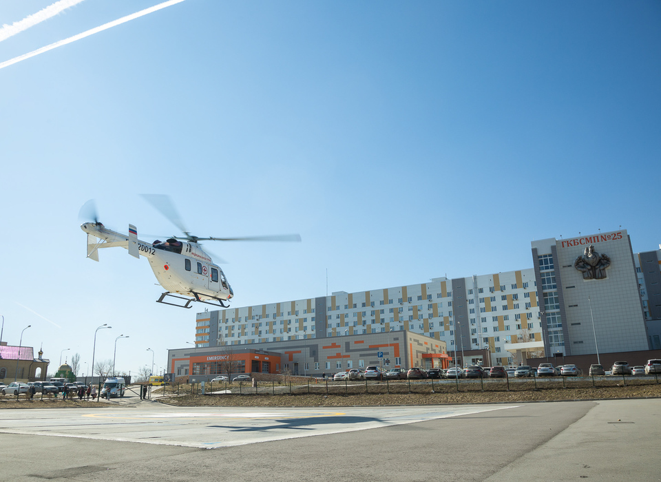 Вертолёт санавиации совершил почти 400 вылетов по Волгоградской области