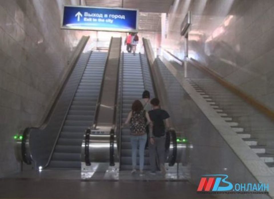 Новые эскалаторы на станциях СТ в Волгограде готовы к запуску
