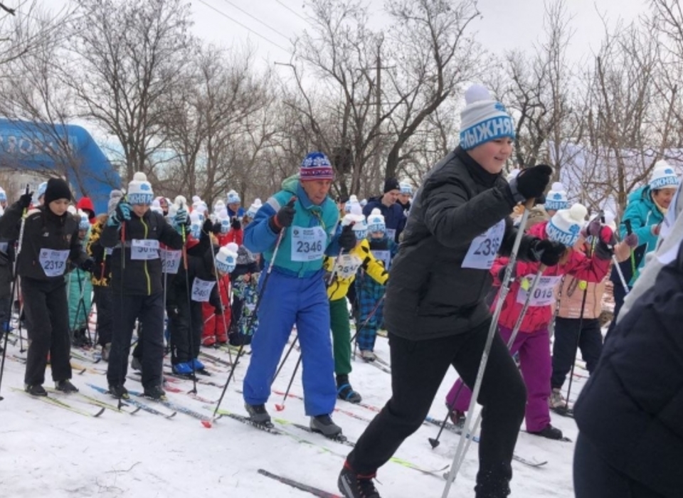 В Волгоградской области состоялись соревнования «Лыжня России – 2024»