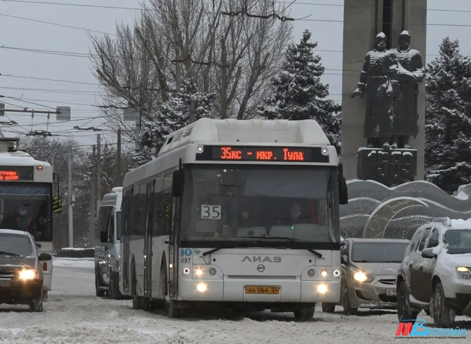 Под Волгоградом из-за непогоды отменили занятия в школе и рейсы автобусов