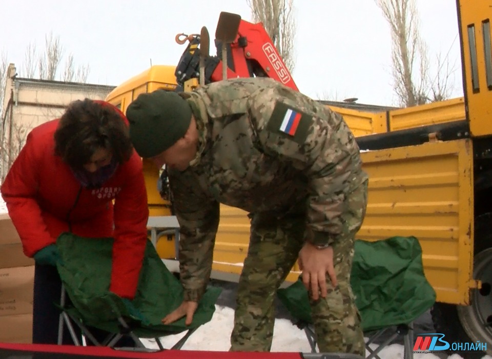 Из Волгограда на СВО отправили 2,5 тыс. сборных кроватей и стульев
