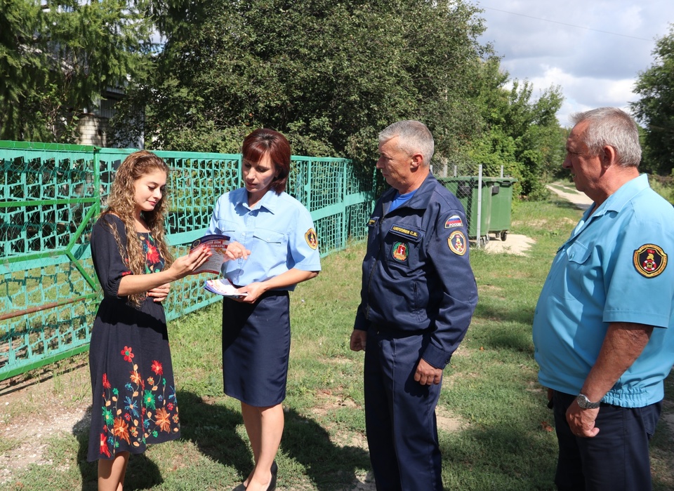 В Волгоградской области усилили работу по предупреждению пожаров