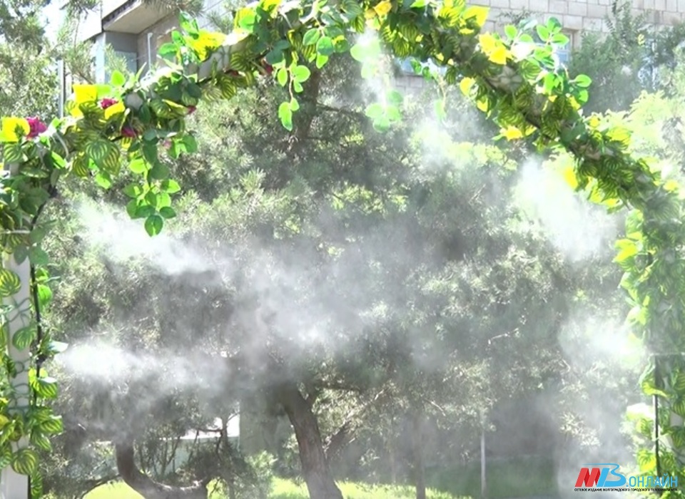 От летнего зноя волгоградцев защитят туманообразователи