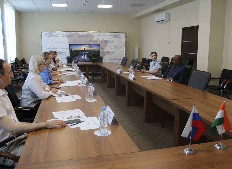 В Волгоградской области прошло обсуждение дальнейшего сотрудничества с индийскими компаниями