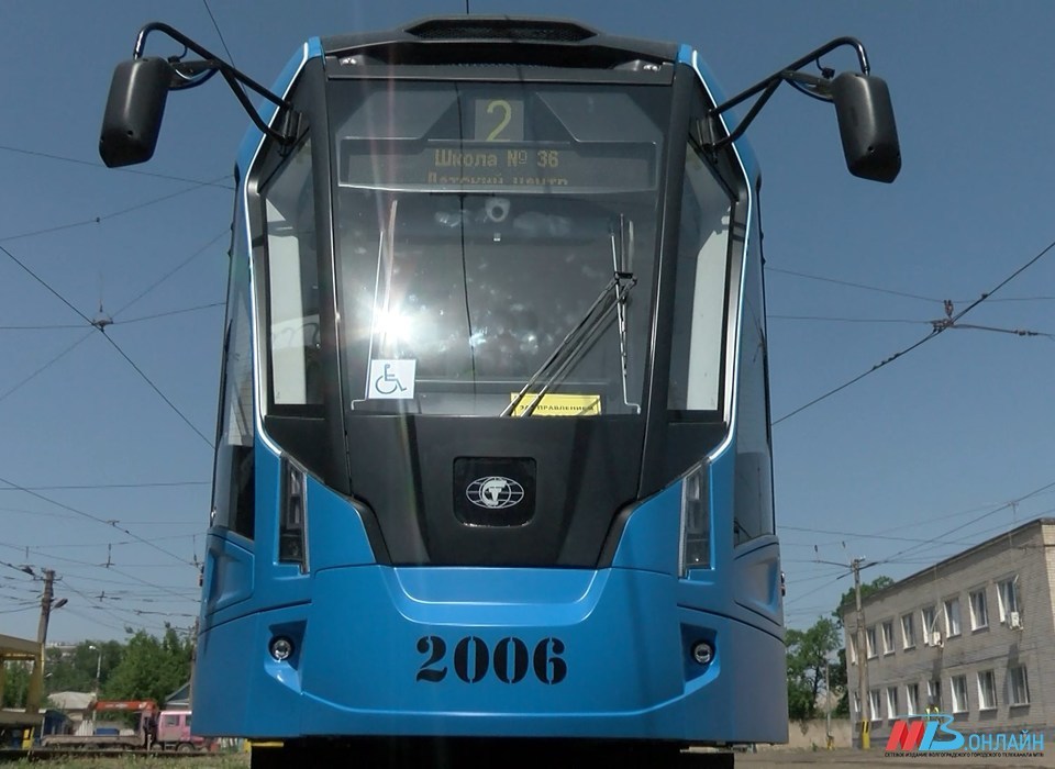19 июня в Волгограде на линию выйдут 10 новых трамваев модели «Львенок»