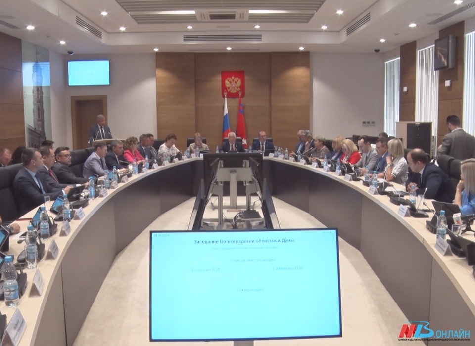 Волгоградские парламентарии досрочно будут исключать из рядов депутатов иноагентов