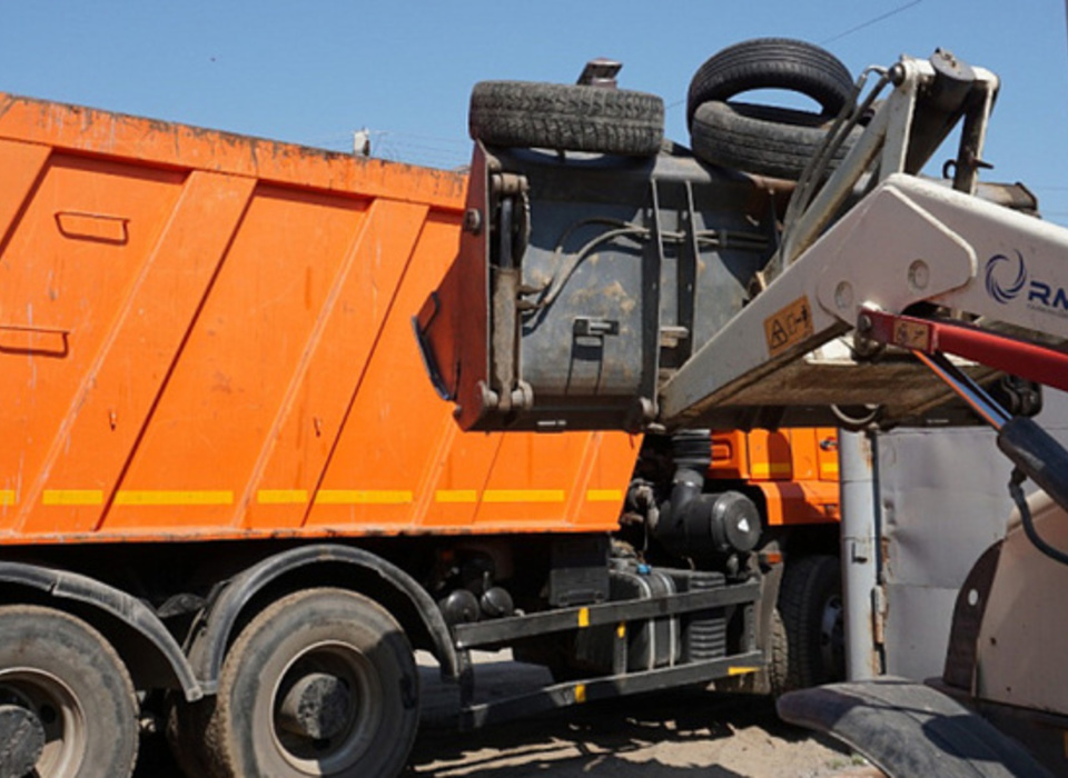 1050 тонн автомобильных шин Волгоградцы отправили на переработку