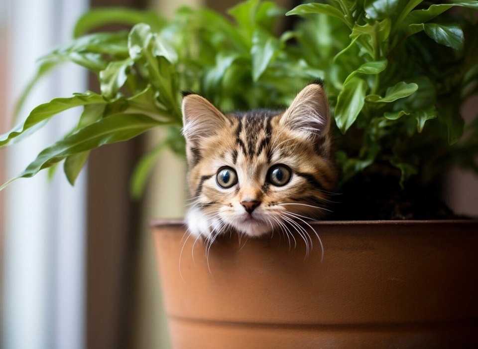 Жителям Волгограда и области рассказали об опасности домашних растений для котов