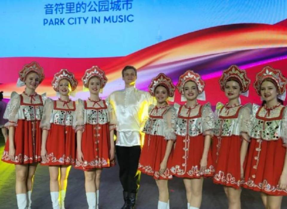 Танцевальный коллектив «Волжаночка» выступил в Китае