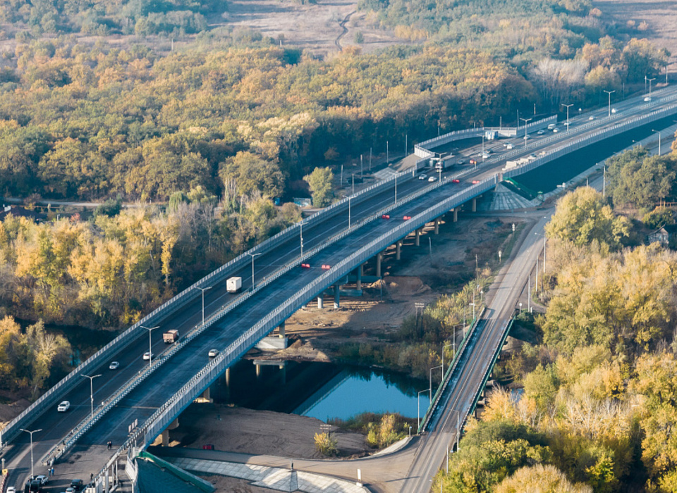 Первую часть 3-го пускового комплекса моста через Волгу запустят в конце 2024 года