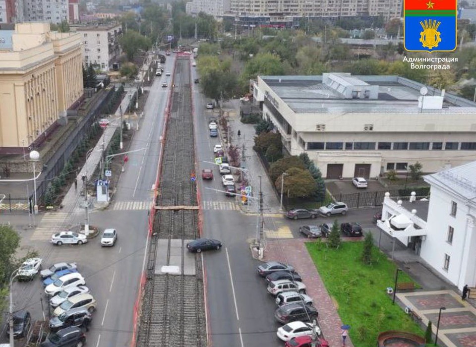 В Волгограде на улице Краснознаменской перекрыли движение до 1 декабря