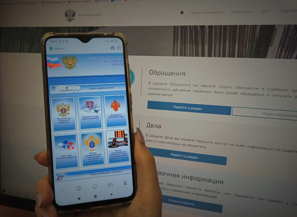 Жители Волгограда стали чаще выбирать электронные сервисы для подачи судебных обращений