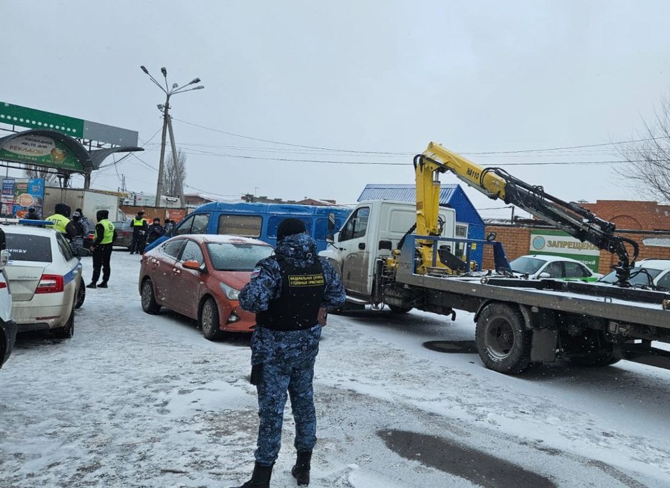 В Волгограде в ходе масштабного рейда арестовали 30 автомобилей