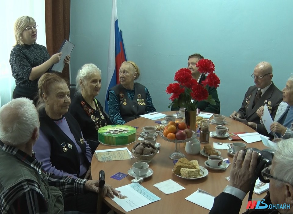 В Волгограде поздравили участников общественной организации «Дети военного Сталинграда»