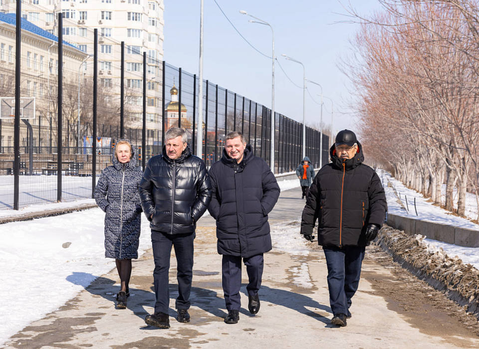 В Волгограде к 2026 году завершится благоустройство верхней террасы городской набережной