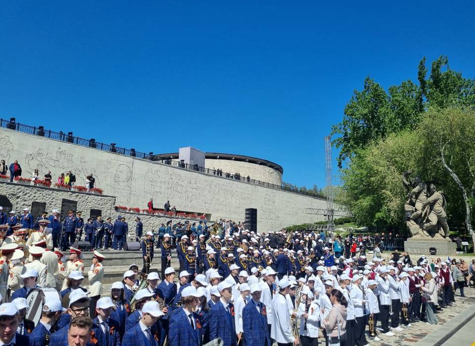 В Волгограде прошел концерт духовых оркестров «Кубок Сталинграда»