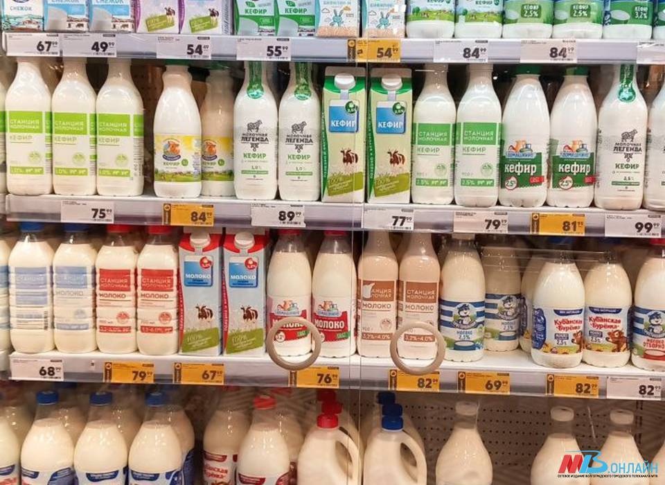 Из Волгограда в Казахстан отправили 65 тонн молочной продукции