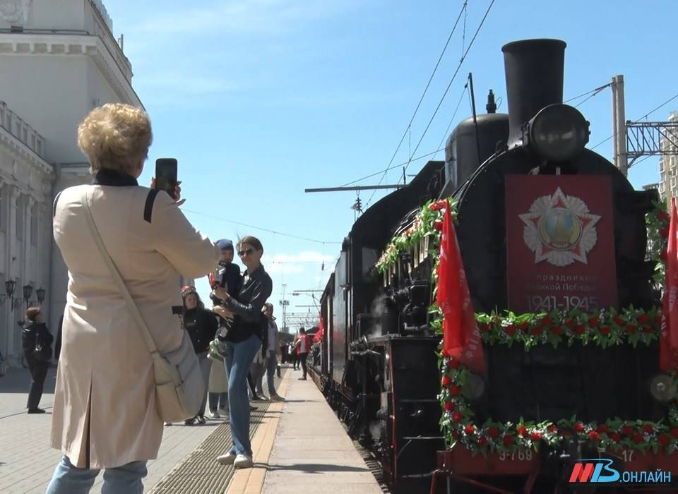 «Воинский эшелон» остановится в Волгограде в канун 9 мая