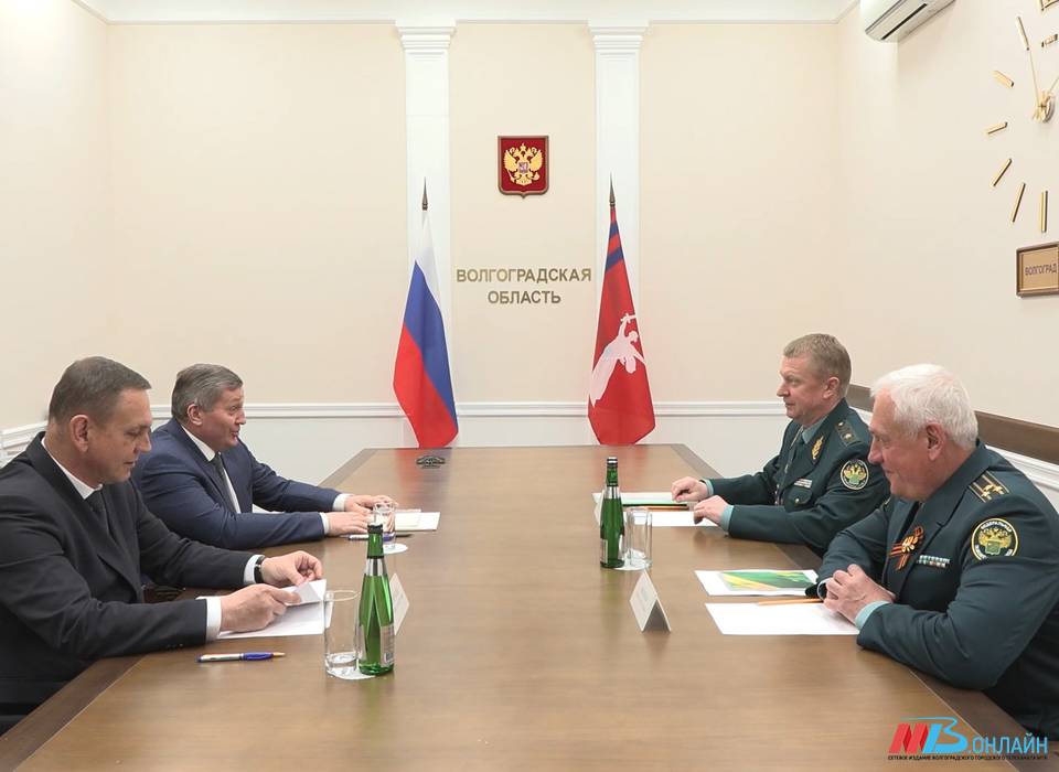 Губернатор Волгоградской области встретился с начальником Южного таможенного управления