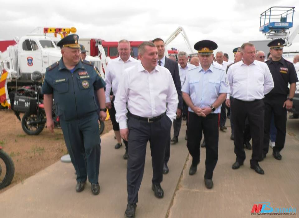 В Волгоградской области прошли масштабные учения по борьбе с пожарами