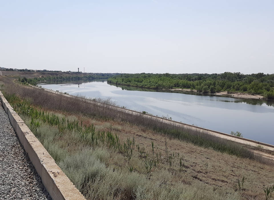 В Волжском отремонтировали участок берегоукрепительного сооружения