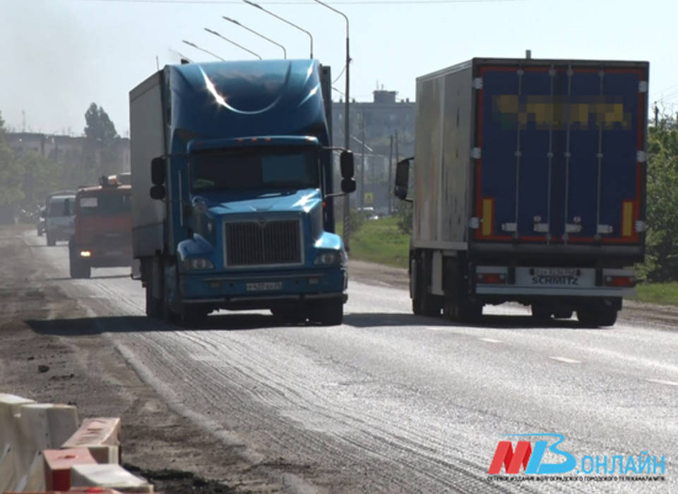 В Волгограде скорректировали запрет на движение большегрузов по городу